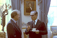 Jimmy Carter and the Shah of Iran , 11/15/1977 - ARC Identifier: 176858.
