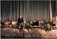 Jimmy Carter speaks at a State Dinner hosted by the Shah of Iran., 12/31/1977 -ARC Identifier: 177334